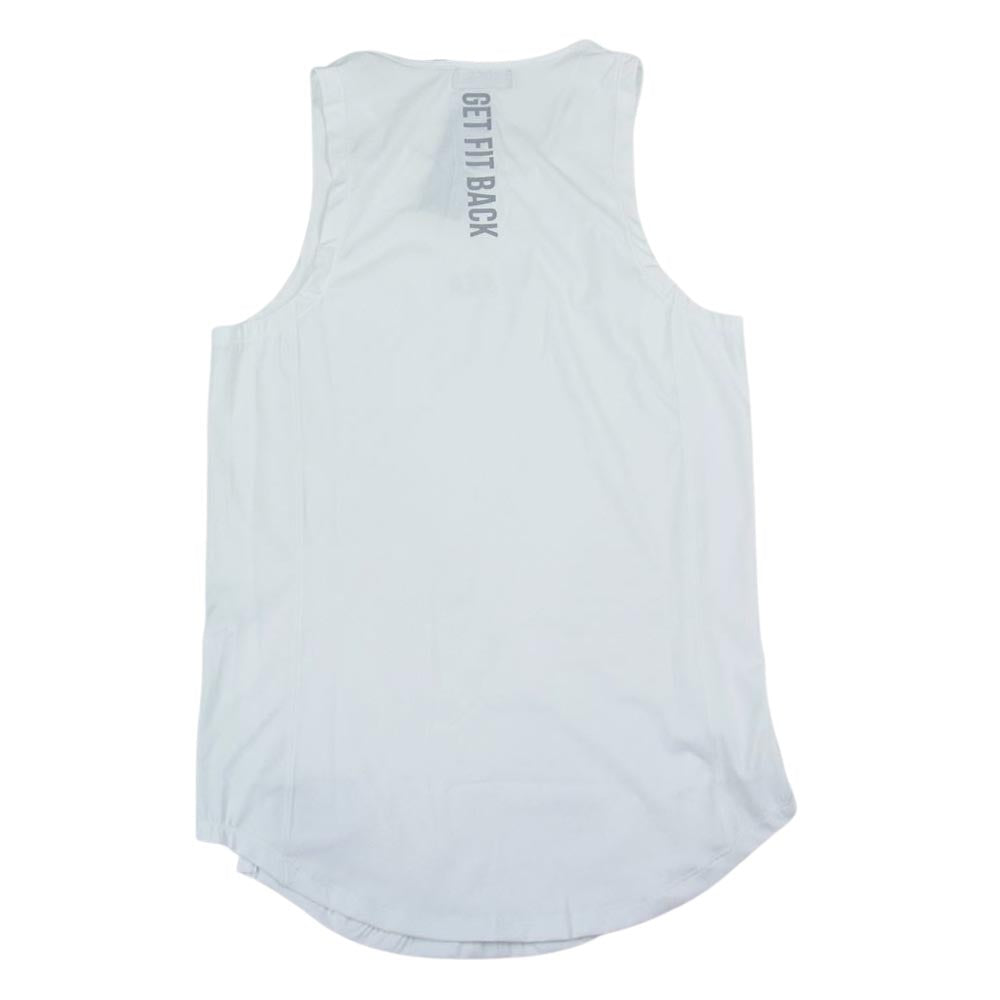 WIND AND SEA ウィンダンシー WDS-GFB-15 WDS GET FIT BACK Tank top ロゴ プリント タンクトップ ホワイト系 M【新古品】【未使用】【中古】