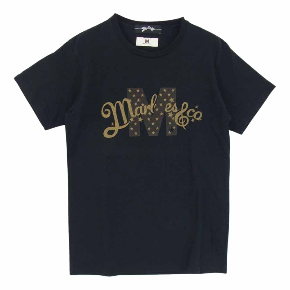MARBLES マーブルズ MCS-S17MM02 MARBLES ロゴ プリント 半袖 Tシャツ ブラック系 S【中古】