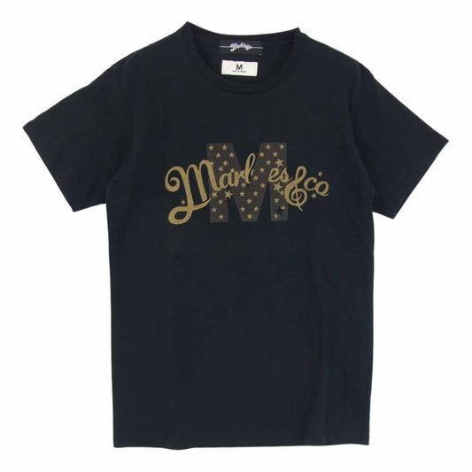 MARBLES マーブルズ MCS-S17MM02 MARBLES ロゴ プリント 半袖 Tシャツ ブラック系 S【中古】