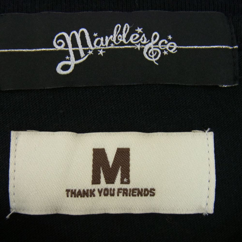 MARBLES マーブルズ MCS-S17MM02 MARBLES ロゴ プリント 半袖 Tシャツ ブラック系 S【中古】