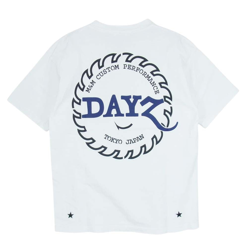 エムアンドエム GOAT バックプリント 半袖 Tシャツ ホワイト系 XS【中古】