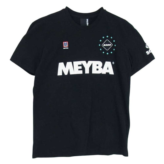 F.C.R.B. エフシーアールビー 21SS FCRB-210124 MEYBA SUPPORTER TEE メイバ サポーター 半袖 Tシャツ ブラック系 S【中古】