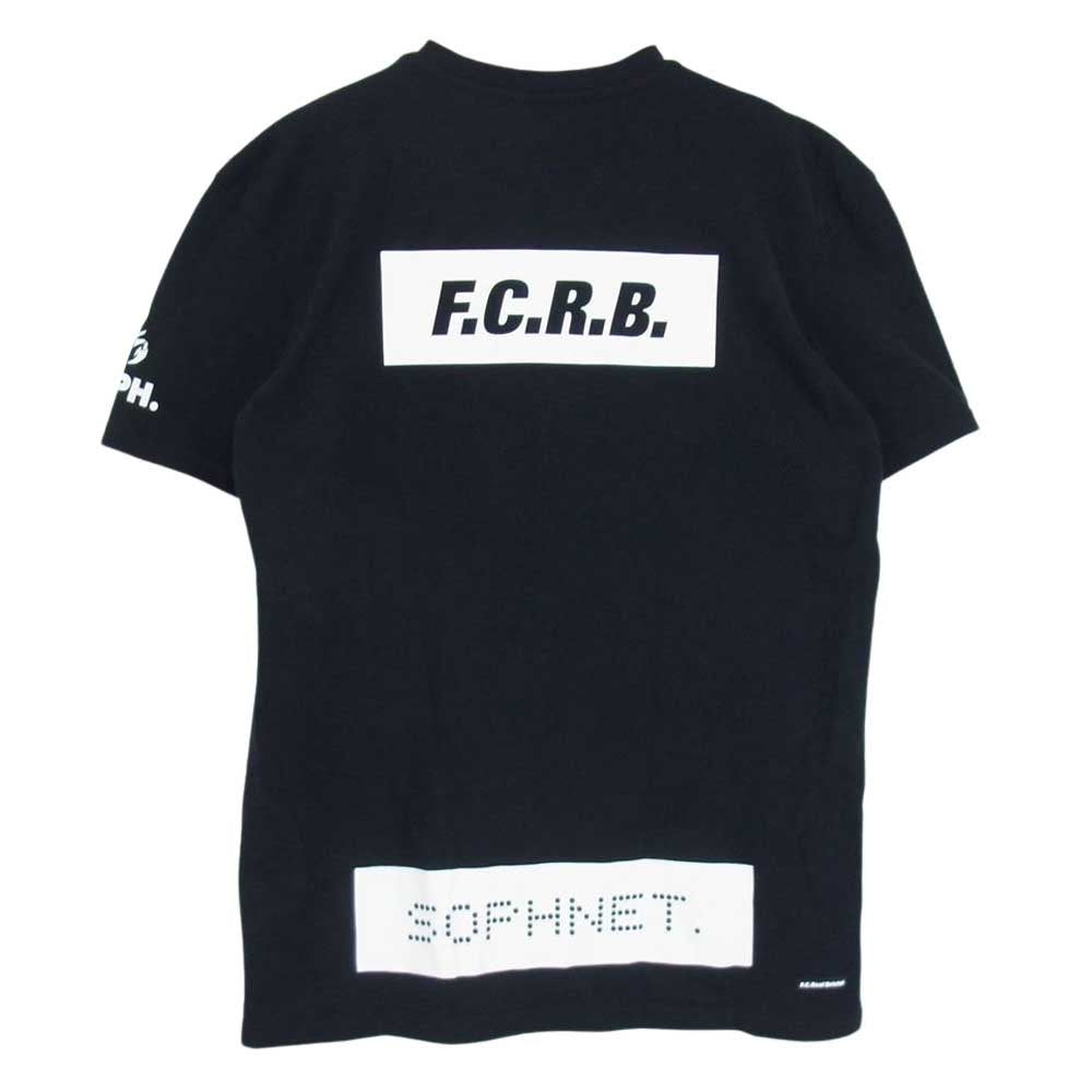 F.C.R.B. エフシーアールビー 21SS FCRB-210124 MEYBA SUPPORTER TEE メイバ サポーター 半袖 Tシャツ ブラック系 S【中古】
