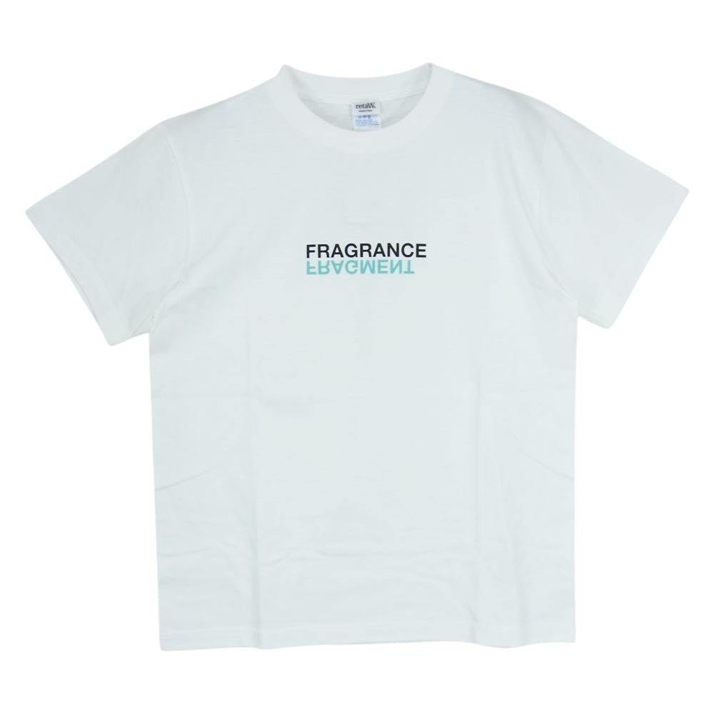 FRAGMENT DESIGN フラグメントデザイン × retaW リトゥ FRAGRANCE 半袖 Tシャツ ホワイト系 S【極上美品】【中古】