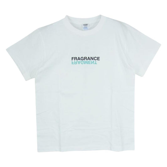 FRAGMENT DESIGN フラグメントデザイン × retaW リトゥ FRAGRANCE 半袖 Tシャツ ホワイト系 S【極上美品】【中古】