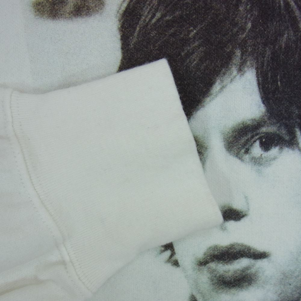 HYSTERIC GLAMOUR ヒステリックグラマー 06201CS01 THEE XXX トリプルエックス THE ROLLING STONES ザ ローリング ストーンズ プリント スウェット ホワイト系 S【中古】