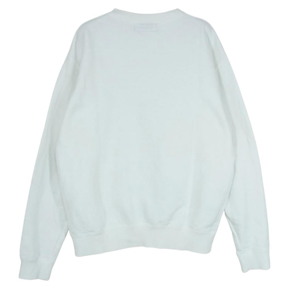 WIND AND SEA ウィンダンシー WDS-20S-TPS-08 S-E-A SWEAT SHIRT ロゴ クルーネック スウェット ホワイト系 S【中古】