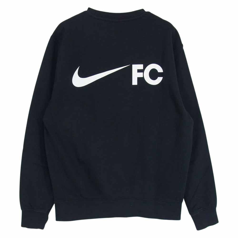 F.C.R.B. エフシーアールビー × NIKE ナイキ ロゴ フーディ スウェット トレーナー ブラック系 S【中古】