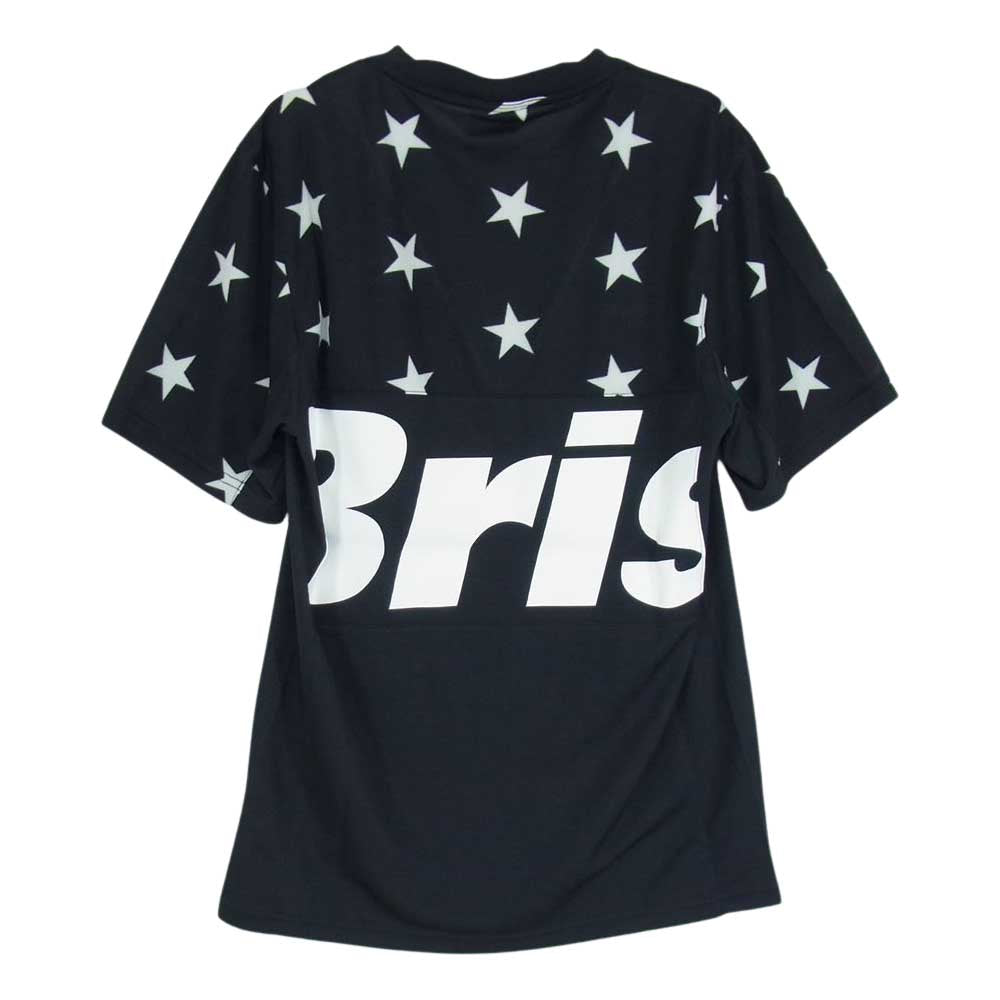 F.C.R.B. エフシーアールビー 17SS FCRB-170026 TRAINING S/S TOP トレーニングシャツ パンツ セットアップ ブラック系 S【新古品】【未使用】【中古】