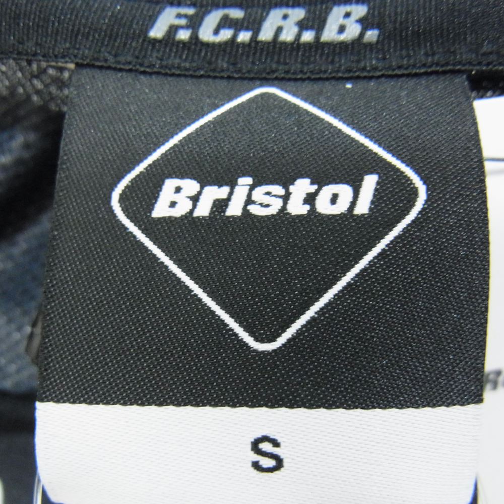 F.C.R.B. エフシーアールビー 17SS FCRB-170026 TRAINING S/S TOP トレーニングシャツ パンツ セットアップ ブラック系 S【新古品】【未使用】【中古】