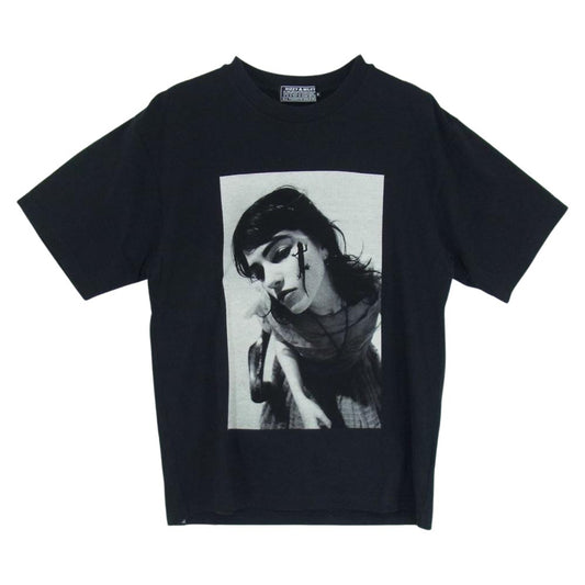 HYSTERIC GLAMOUR ヒステリックグラマー 23SS 02231CT36 RICHARD KERN プリント 半袖 Tシャツ ブラック系 S【中古】