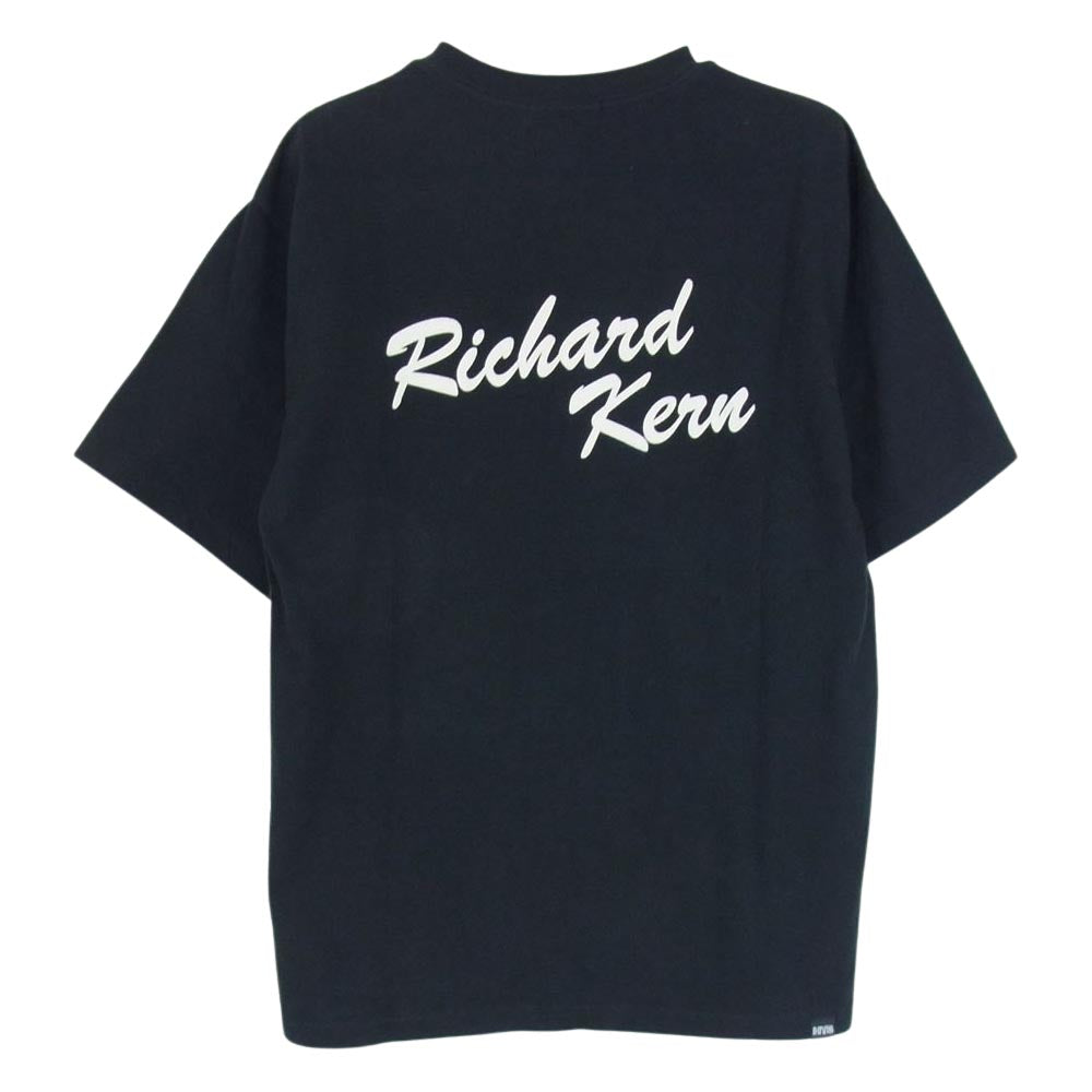 HYSTERIC GLAMOUR ヒステリックグラマー 23SS 02231CT36 RICHARD KERN プリント 半袖 Tシャツ ブラック系 S【中古】