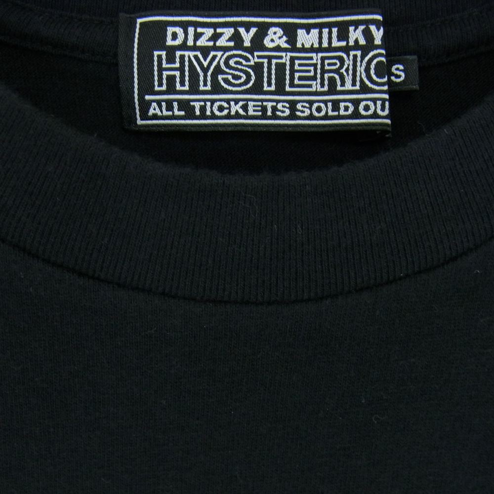 HYSTERIC GLAMOUR ヒステリックグラマー 23SS 02231CT36 RICHARD KERN プリント 半袖 Tシャツ ブラック系 S【中古】