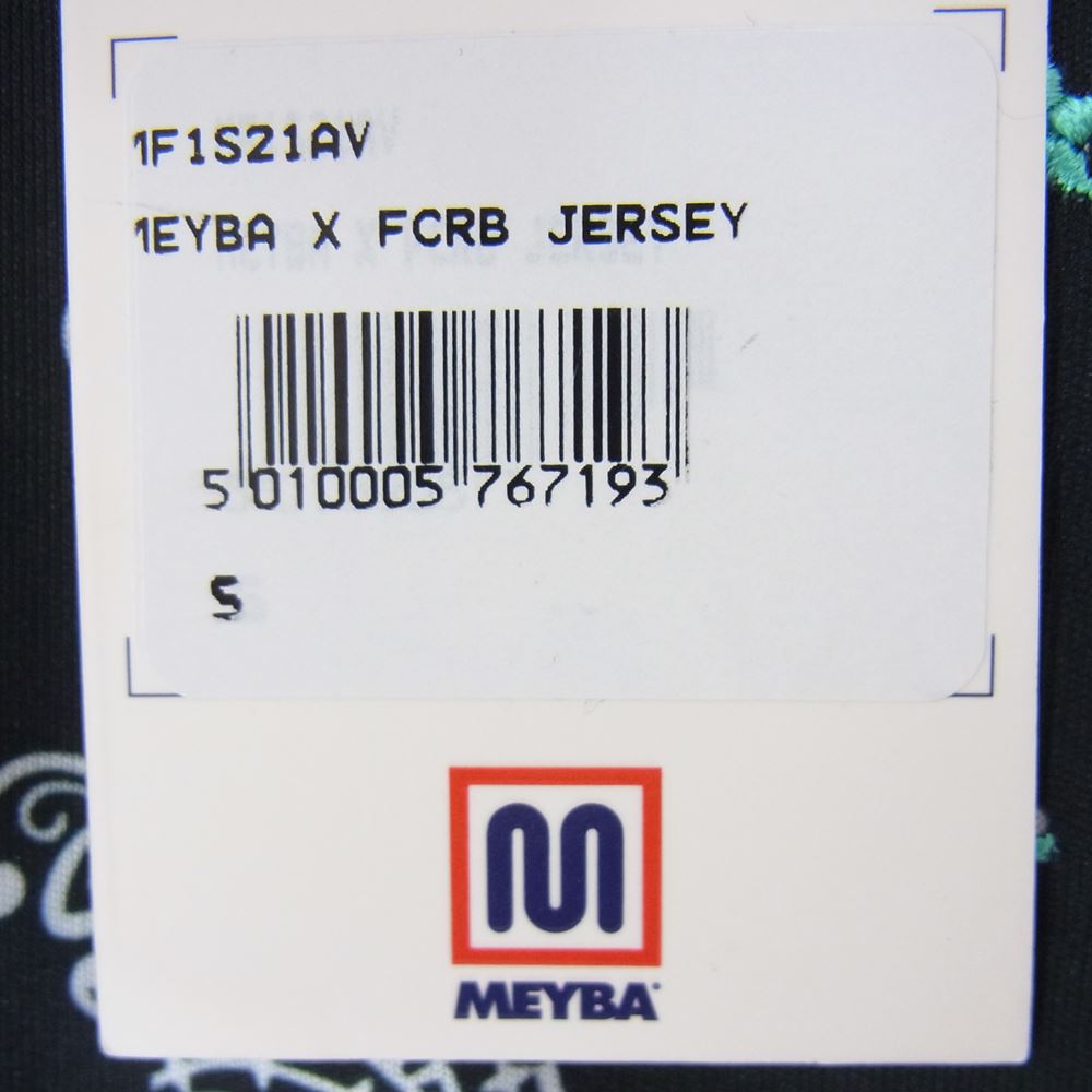 F.C.R.B. エフシーアールビー 21SS FCRB-210123 MEYBA GAME SHIRT メイバ ゲーム 半袖 シャツ ブラック系 M【新古品】【未使用】【中古】