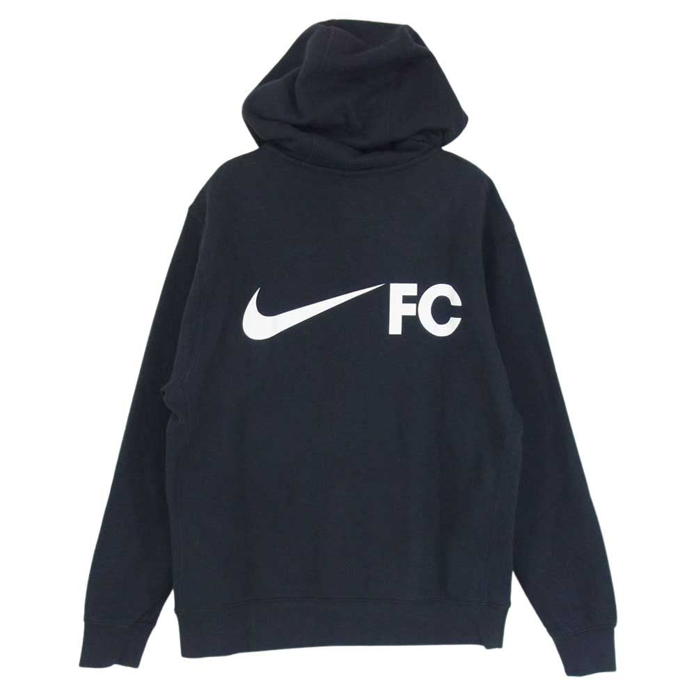 F.C.R.B. エフシーアールビー × NIKE ナイキ ロゴ フーディ スウェット パーカー ブラック系 M【中古】