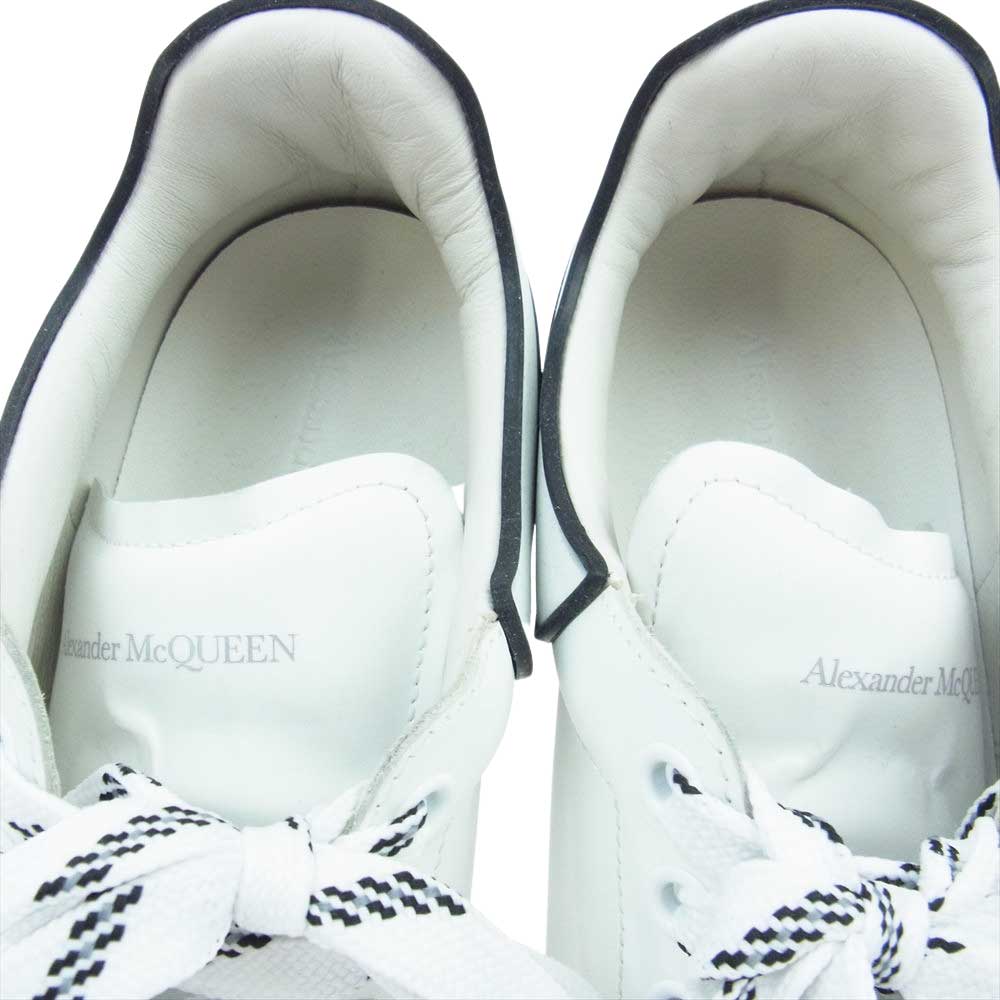 Alexander McQueen アレキサンダーマックイーン LARRY OVERSIZED SNEAKER ラリー オーバーサイズ スニーカー ホワイト オフホワイト系 42【中古】