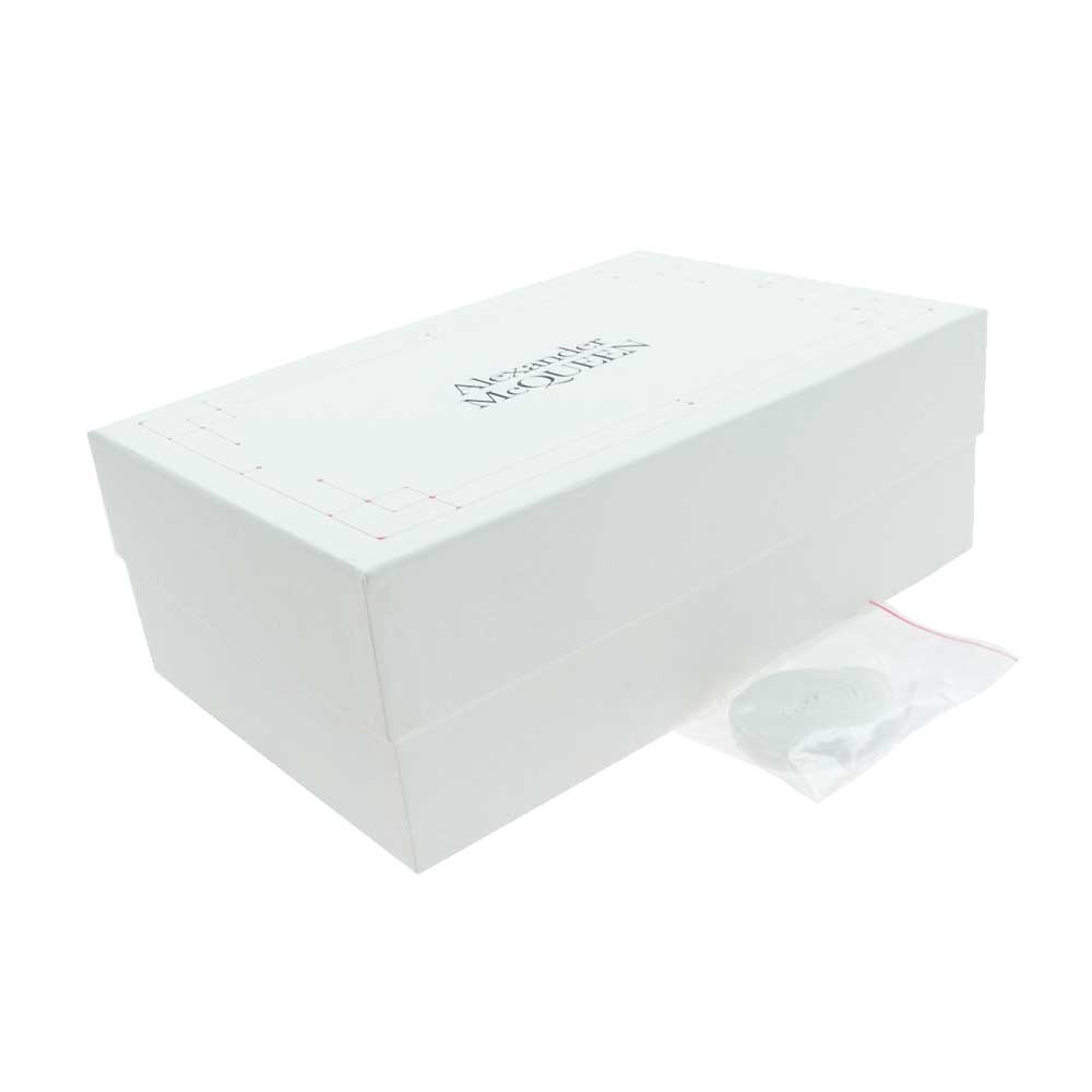 Alexander McQueen アレキサンダーマックイーン LARRY OVERSIZED SNEAKER ラリー オーバーサイズ スニーカー ホワイト オフホワイト系 42【中古】