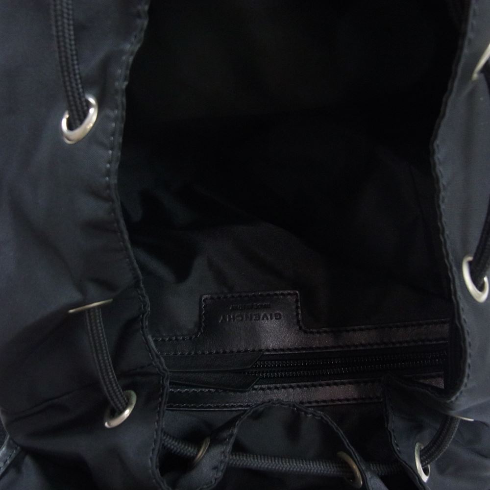 GIVENCHY ジバンシィ BK500MK128 バックパック リュックサック デイパック ロゴ ブラック ブラック系【中古】