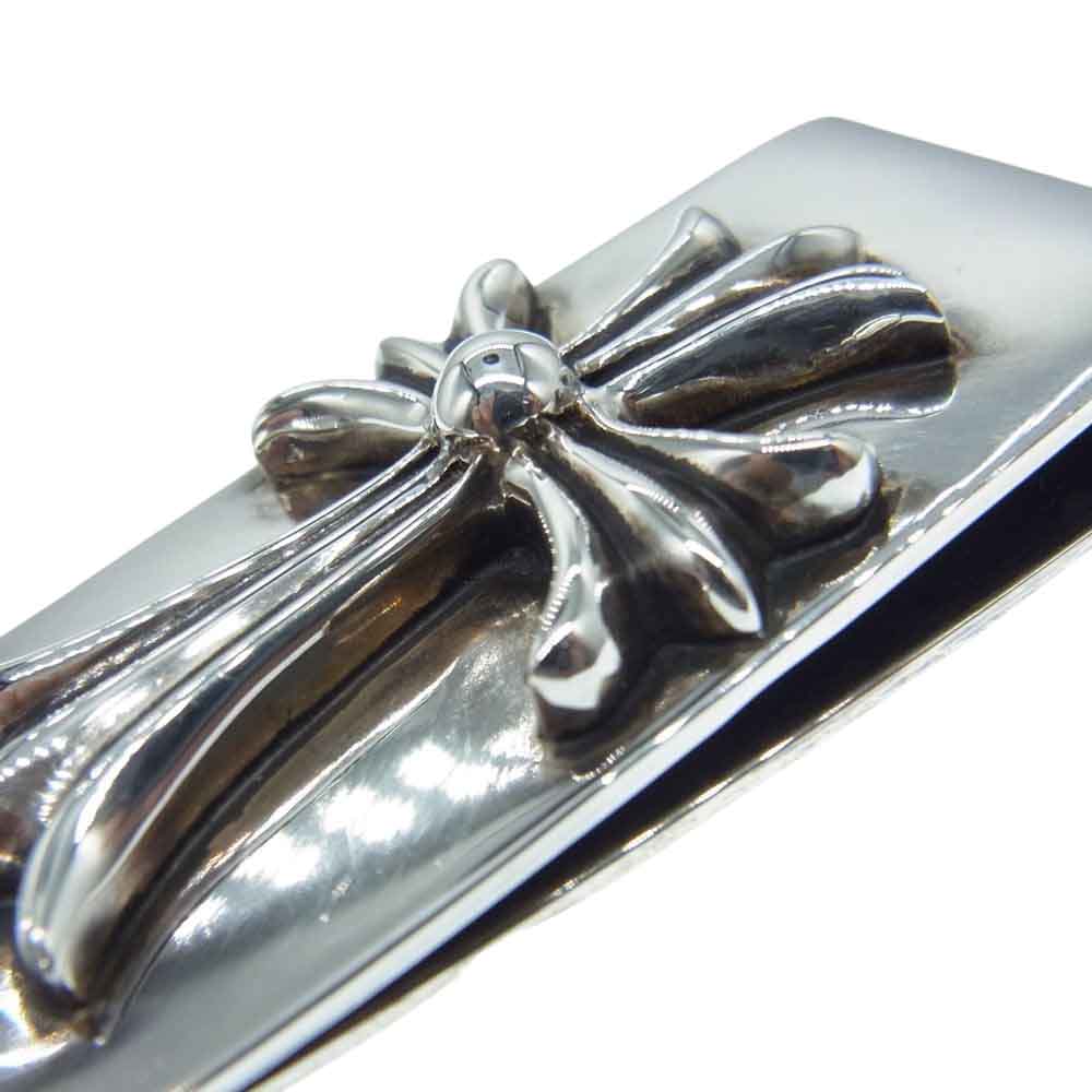 CHROME HEARTS クロムハーツ（原本無） MNY CLIP SM CHクロス マネークリップ シルバー系【中古】