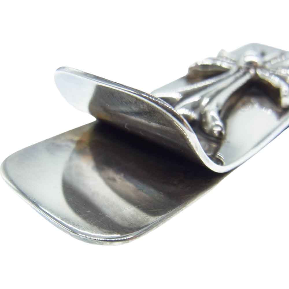 CHROME HEARTS クロムハーツ（原本無） MNY CLIP SM CHクロス マネークリップ シルバー系【中古】