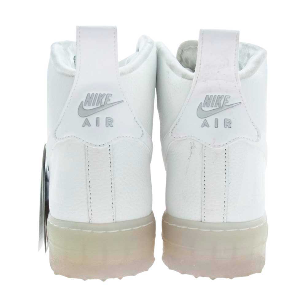 NIKE ナイキ CK1210-110 AIR FORCE1 エアフォース MID ミッド ID カスタム スニーカー ホワイト ホワイト系 28cm【中古】
