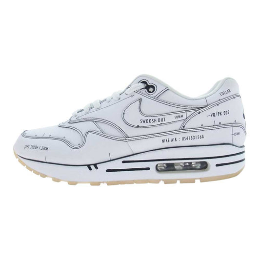 NIKE ナイキ CJ4288-100 AIR MAX1 エアマックス SKETCH TO SHELF スケッチ スニーカー ホワイト ホワイト系 28cm【中古】