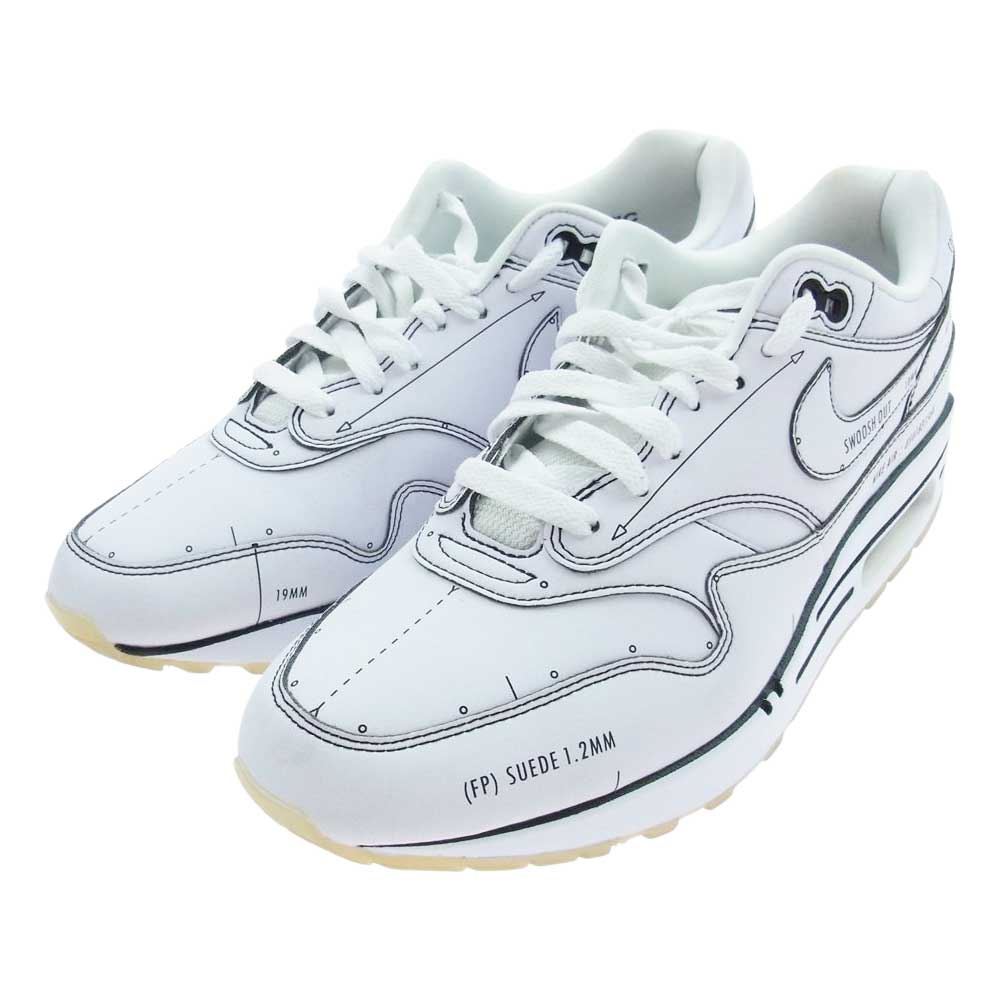 NIKE ナイキ CJ4288-100 AIR MAX1 エアマックス SKETCH TO SHELF スケッチ スニーカー ホワイト ホワイト系 28cm【中古】