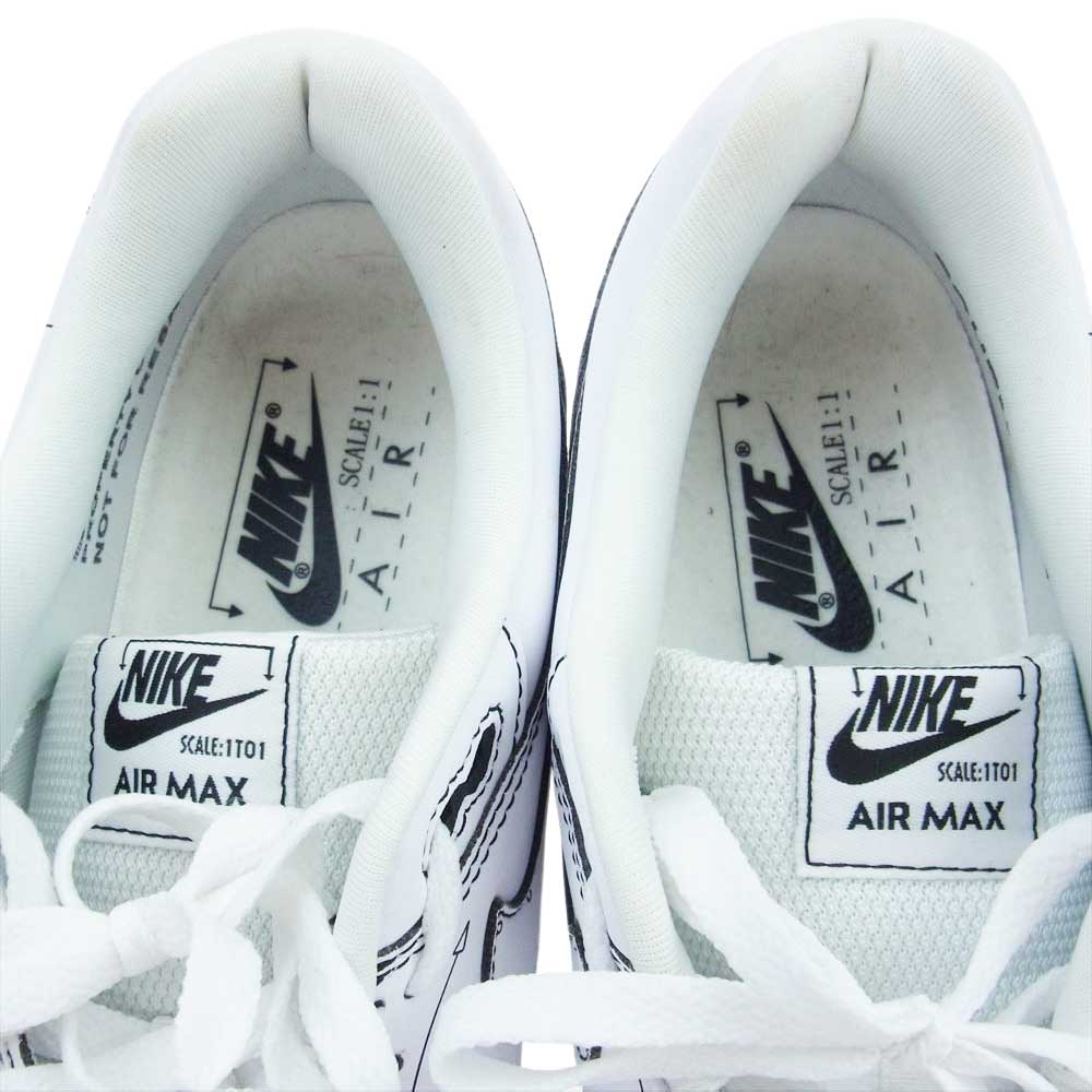 NIKE ナイキ CJ4288-100 AIR MAX1 エアマックス SKETCH TO SHELF スケッチ スニーカー ホワイト ホワイト系 28cm【中古】