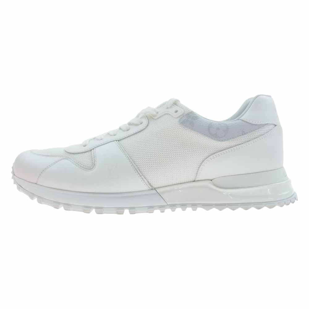 LOUIS VUITTON ルイ・ヴィトン 1A5AXS  ランアウェイ ライン モノグラム スニーカー ホワイト系 8.5【中古】