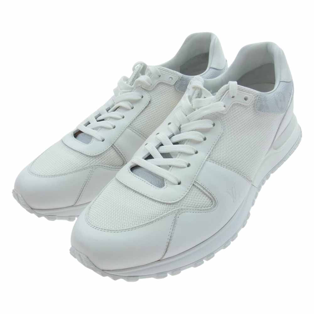 LOUIS VUITTON ルイ・ヴィトン 1A5AXS  ランアウェイ ライン モノグラム スニーカー ホワイト系 8.5【中古】