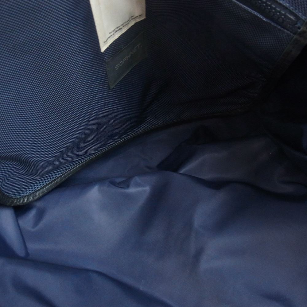 VISVIM ビズビム sophnet BALLISTIC HOMER TOTE NAVY  ネイビー系【中古】