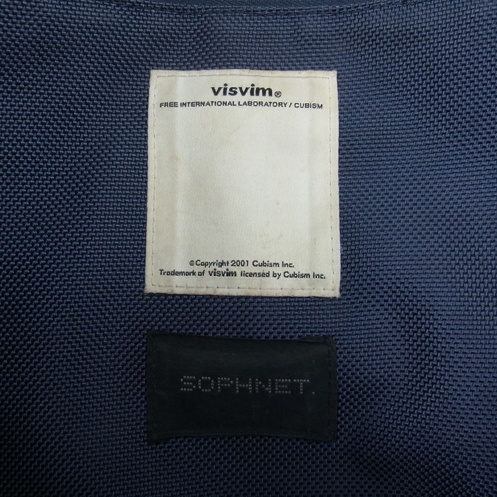 VISVIM ビズビム sophnet BALLISTIC HOMER TOTE NAVY  ネイビー系【中古】