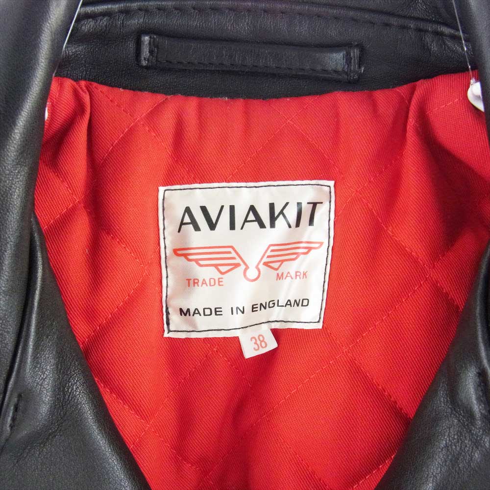 Lewis Leathers ルイスレザー 441T TIGHT FIT CYCLONE サイクロン タイトフィット ブラック系 38【中古】