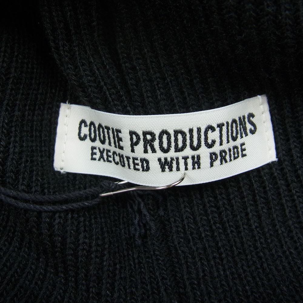 COOTIE クーティー 22AW CTE-22A502 Big Beanie ビッグ ビーニー ニット キャップ ブラック系 ONESIZE【新古品】【未使用】【中古】