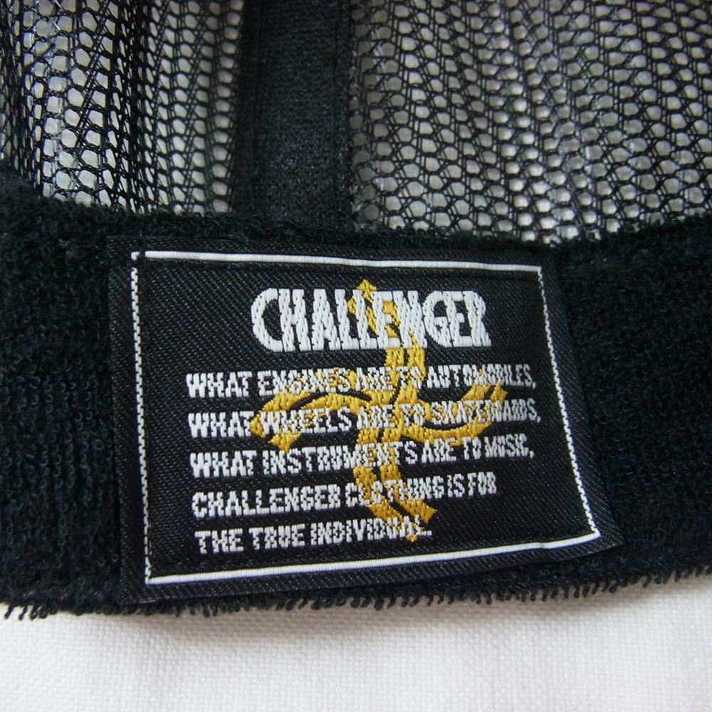 CHALLENGER チャレンジャー CLG-AC 023-028 MESH CAP メッシュ キャップ ブラック系【新古品】【未使用】【中古】