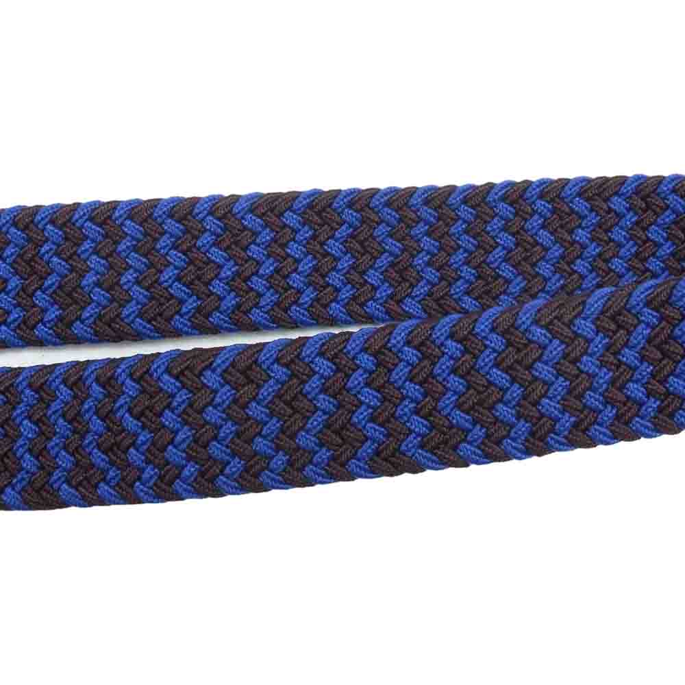 NEIGHBORHOOD ネイバーフッド 211MYNH-AC01 BRAID P-BELT ブラインド ベルト ブラウン系 ブルー系 F【中古】