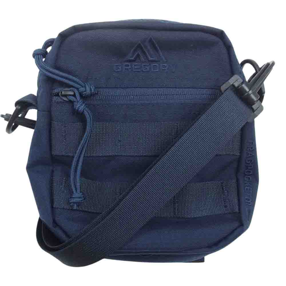 GREGORY グレゴリー Pilgrim surf+supply FLAG POCKET フラグポケット ショルダー バック ネイビー系【極上美品】【中古】