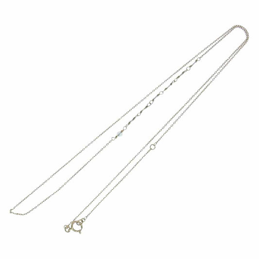 アガット 石付き K10 チェーン ネックレス ゴールド系【中古】