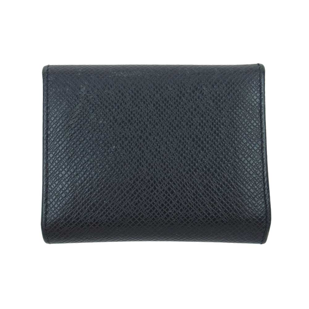 LOUIS VUITTON ルイ・ヴィトン M32562 ポルト モネ セルゲイ タイガ アルドワーズ コインケース ブラック系【中古】