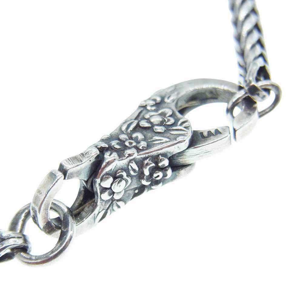 トロールビーズ SVガラスビーズ ブレスレット シルバー系【中古】