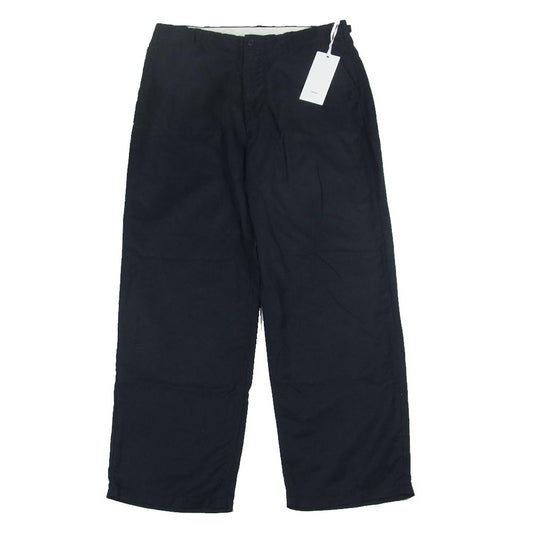 GRAPHPAPER グラフペーパー 23SS GM231-40147 Suvin Double Weave Fatigue Trousers スビン ダブル ウェーブ ファティーグ トラウザーズ パンツ ブラック系 2【美品】【中古】