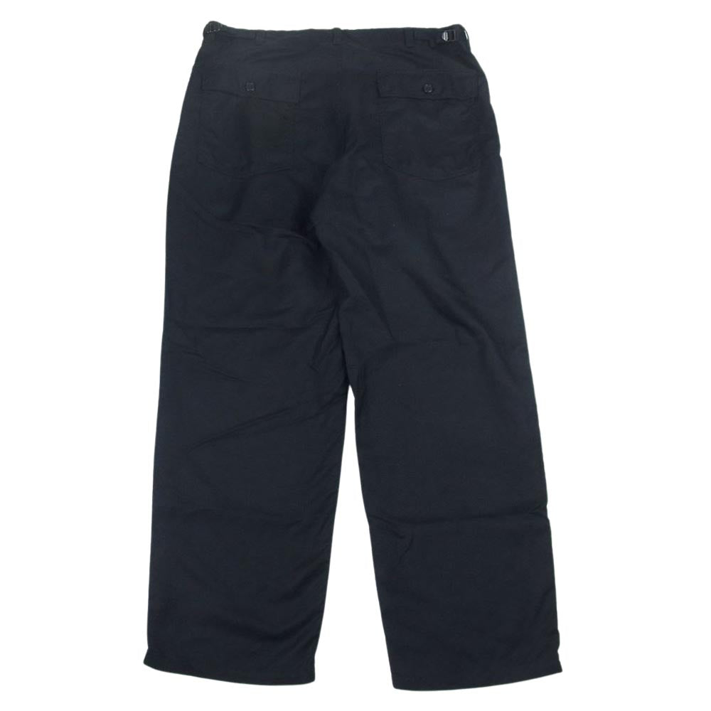 GRAPHPAPER グラフペーパー 23SS GM231-40147 Suvin Double Weave Fatigue Trousers スビン ダブル ウェーブ ファティーグ トラウザーズ パンツ ブラック系 2【美品】【中古】