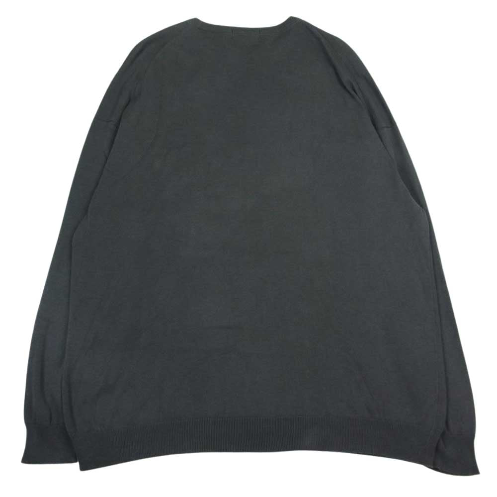 GRAPHPAPER グラフペーパー 23SS GU231-80088B Suvin L/S Crew Neck Knit スビン ロング クルーネック ニット グレー系 F【美品】【中古】
