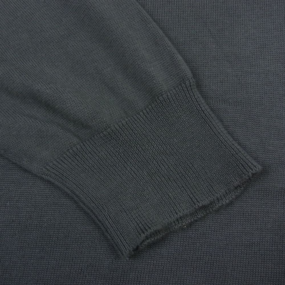 GRAPHPAPER グラフペーパー 23SS GU231-80088B Suvin L/S Crew Neck Knit スビン ロング クルーネック ニット グレー系 F【美品】【中古】