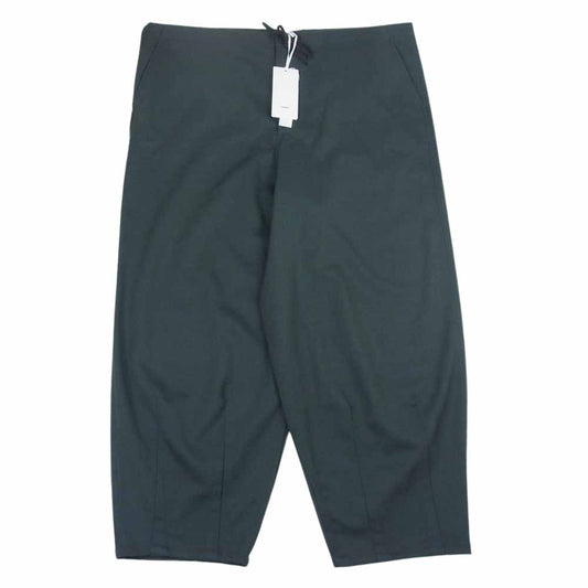 GRAPHPAPER グラフペーパー 22AW GM224-40096 37.5 TECHNOLOGY Parachute Pants パラシュート ロング パンツ ダークグリーン系 F【美品】【中古】