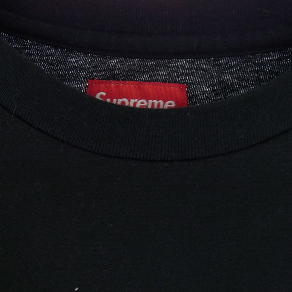 Supreme シュプリーム Small Box logo スモール ボックス ロゴ ロングスリーブ Tシャツ カットソー 長袖 ブラック ブラック系 L【中古】