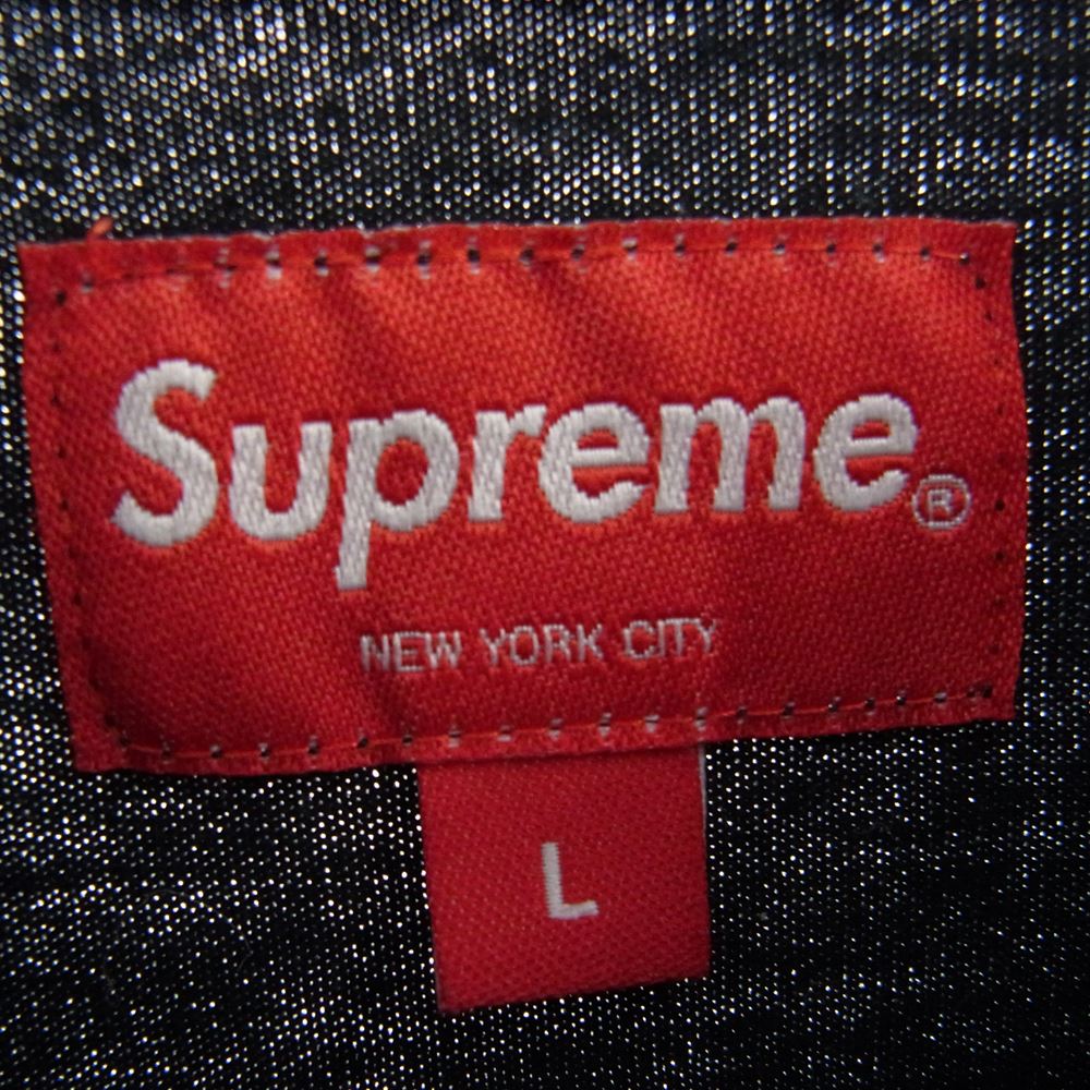 Supreme シュプリーム Small Box logo スモール ボックス ロゴ ロングスリーブ Tシャツ カットソー 長袖 ブラック ブラック系 L【中古】