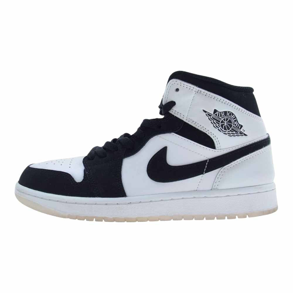 NIKE AIR JORDAN ナイキ ジョーダン DH6933-100 AIR JORDAN 1 MID エアジョーダン ミッド SE OMEGA オメガ スニーカー ホワイト系 ブラック系 26cm【中古】