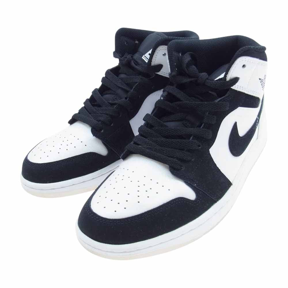 NIKE AIR JORDAN ナイキ ジョーダン DH6933-100 AIR JORDAN 1 MID エアジョーダン ミッド SE OMEGA オメガ スニーカー ホワイト系 ブラック系 26cm【中古】
