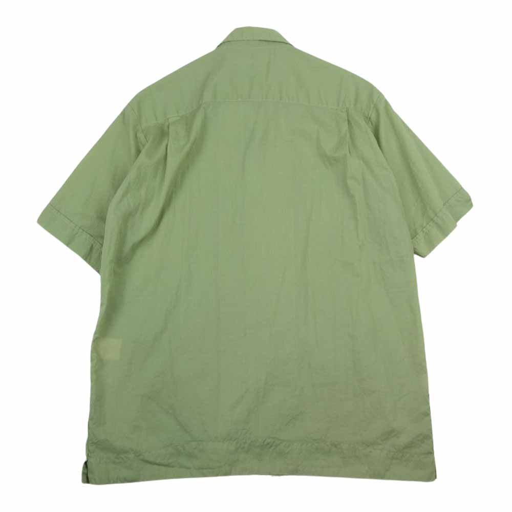 ロットワイラー RW-M7S2015 キューバ シャツ 半袖 ポケット グリーン系 M【中古】